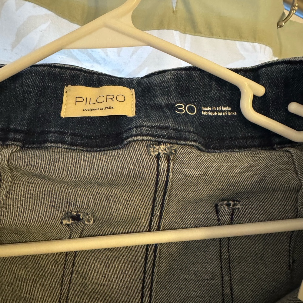 PILCRO SLIM 70S HIGH-RISE CROP FLARE JEANS Anthropology - Picture 3 of 5